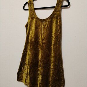 Calico Alchemy- organic bamboo velour tunic dress- LICHEN COLORWAY